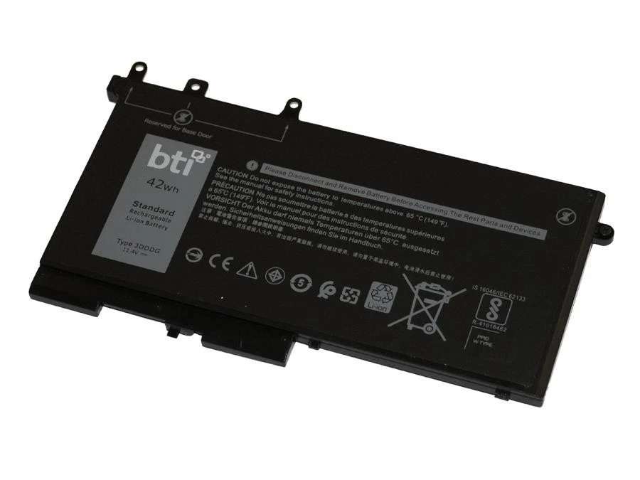 Dell Latitude 5480 5580 5280 3-Cell 42Wh Laptop Battery compatible with 3DDDG - Electronics & Accessories