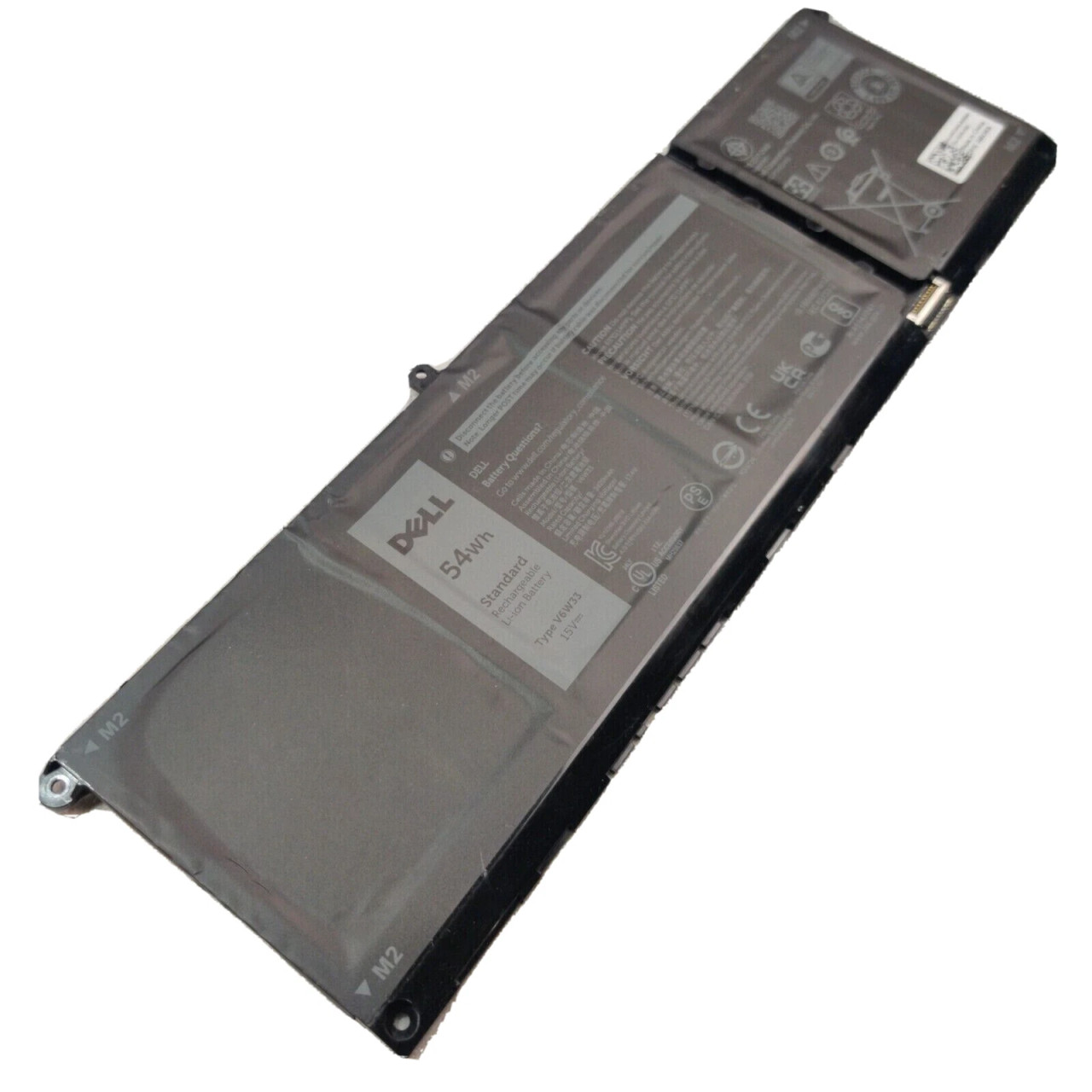 Dell Inspiron 7415 2-in-1 15V 3420MAH 54WH 4-Cell Battery XDY9K VKYJX - Compatible with Inspiron laptops - 4-cell design