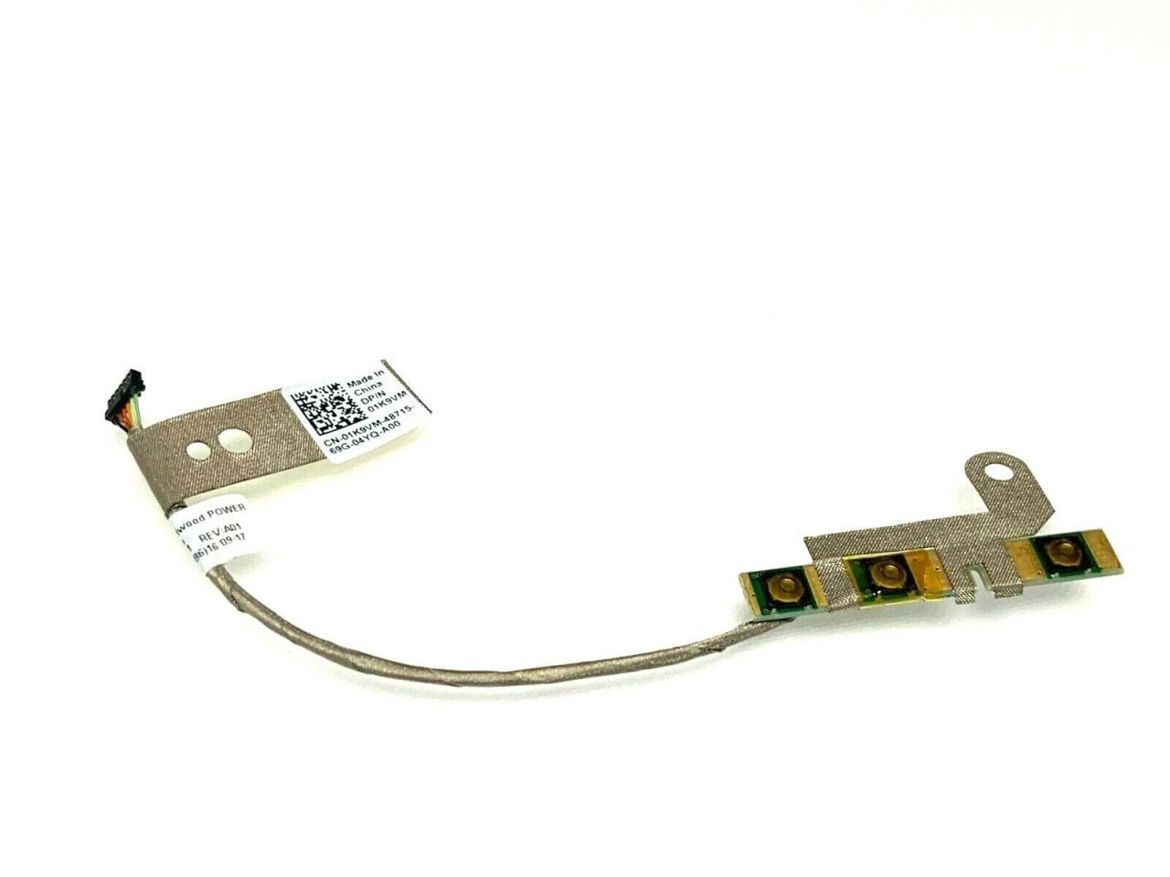 Dell Genuine Inspiron 15 7548 7558 7568 3153 Power Volume Button Board - Compatible with Dell laptops - 1K9VM