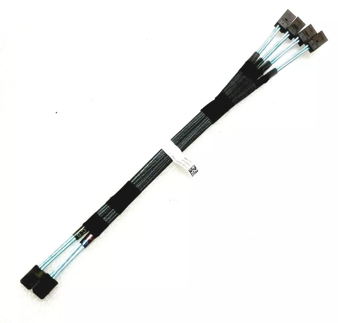 Dell mini SAS HD 4 x SFF-8643 to mini 2x SAS HD SFF-8643 Cable 34CM for PCR7R Servers