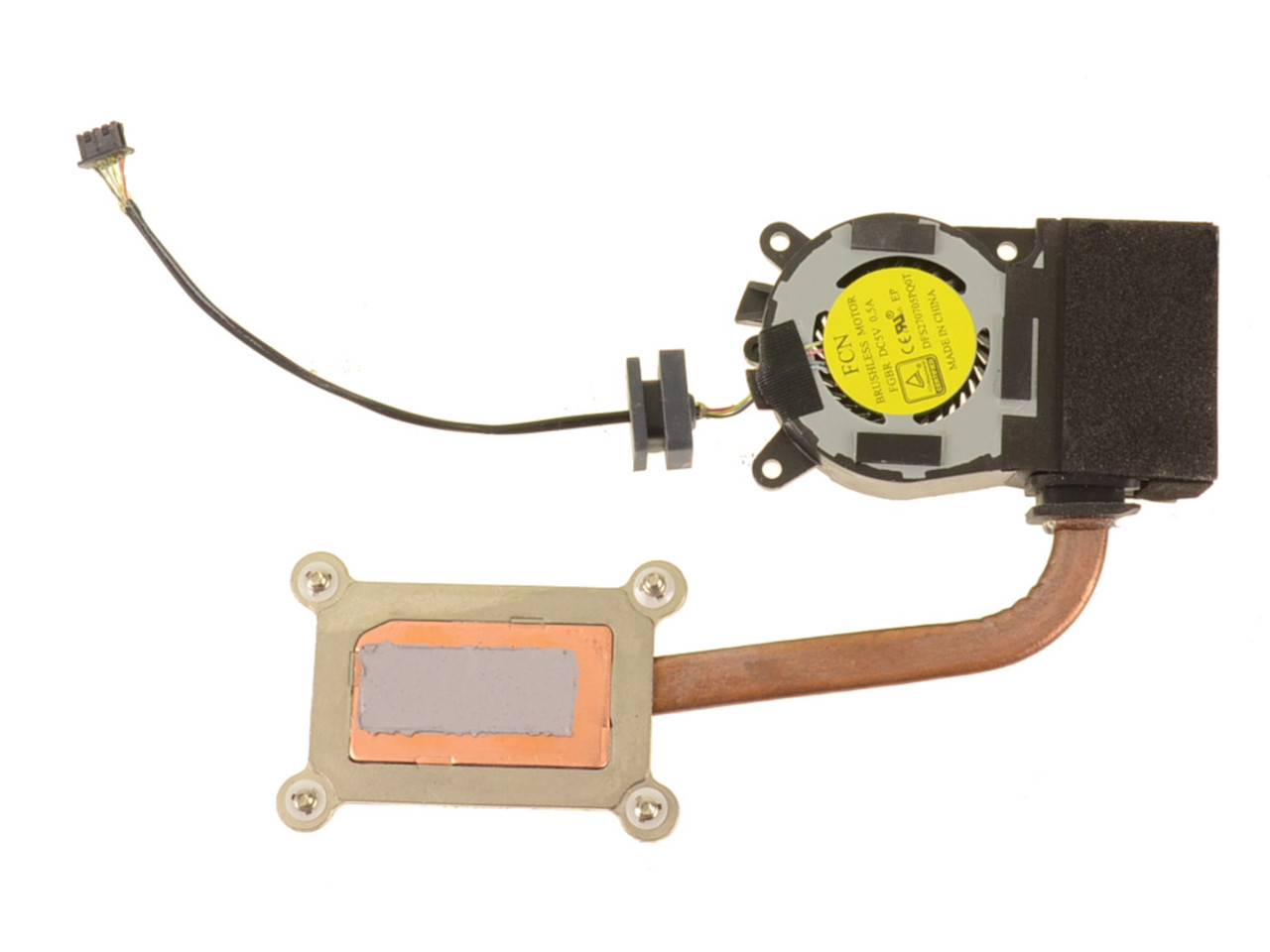 Dell Latitude 7202 Rugged Heatsink Fan Assembly for DH94J - Compatible with Latitude 7202 Rugged laptops