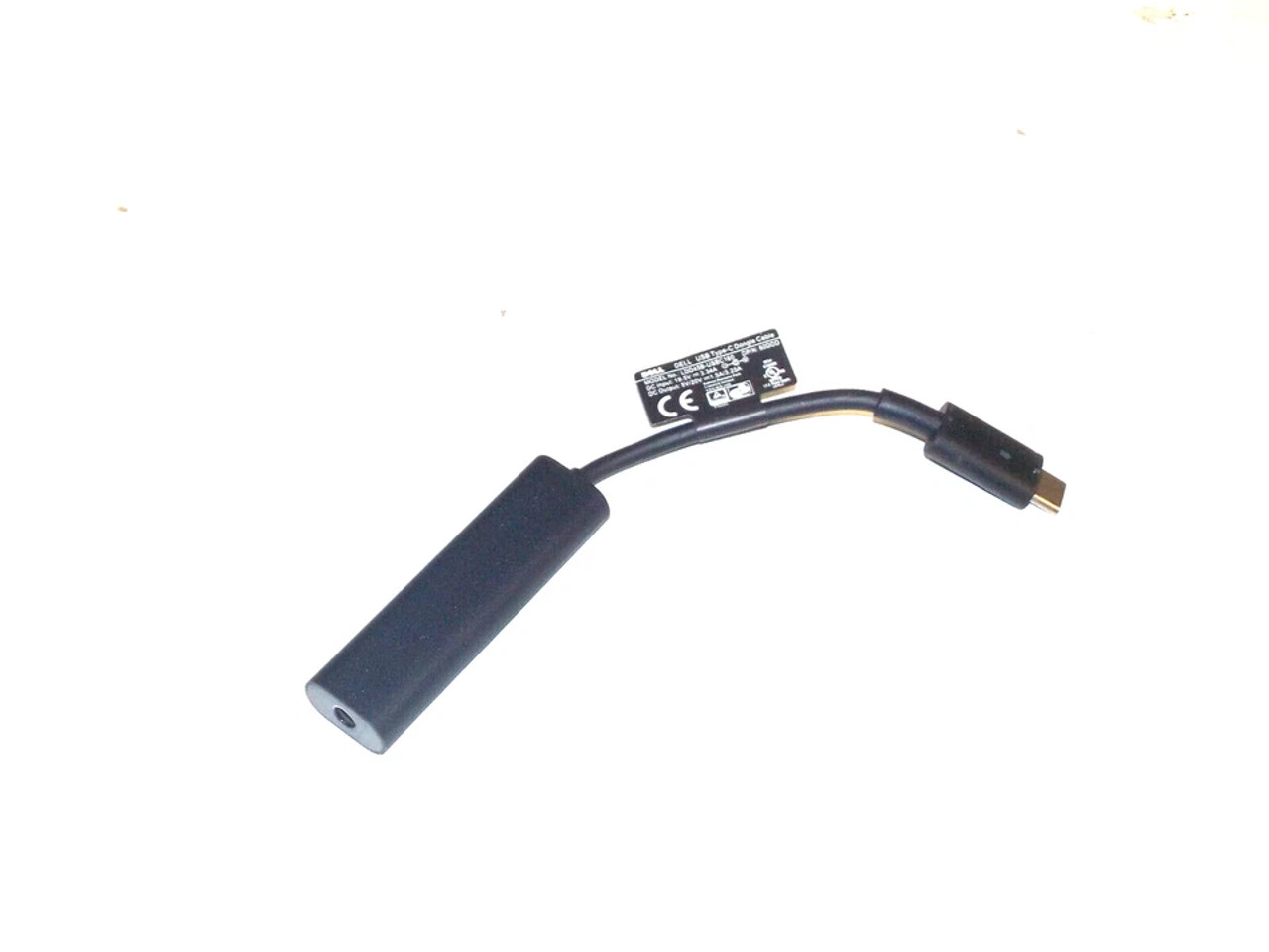 Dell 60DDD 4.5mm Barrel to USB-C Adapter Cable for LDD45B-USBC160 Servers Dell 60DDD 4.5mm Barrel to USB-C Adapter Cable for LDD45B-USBC160 Servers