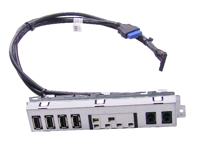 Dell DH7MN OEM Optiplex 7010 9010 Front USB Audio Assembly for Desktop Computers