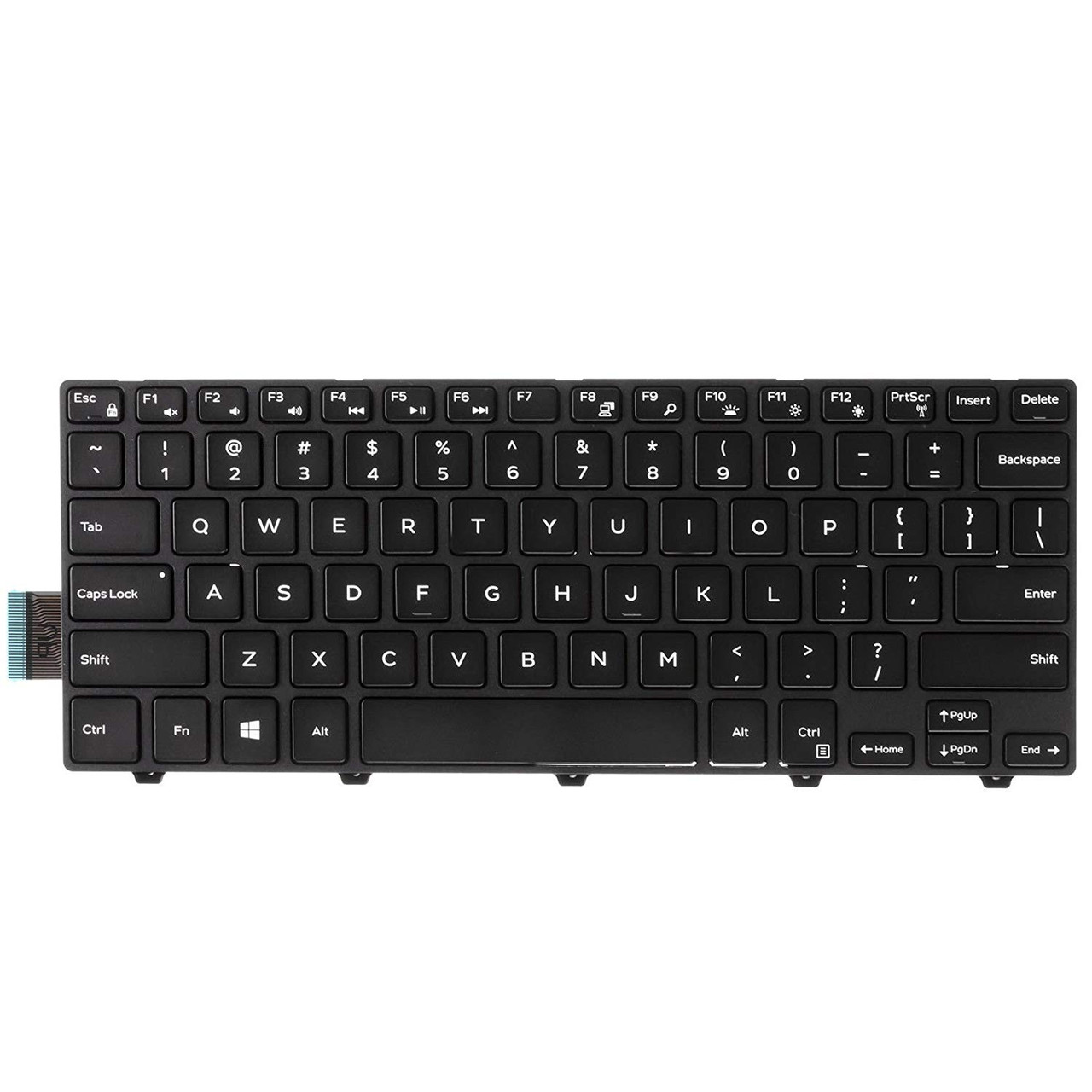 Dell Inspiron 14 5447 Series International Keyboard Backlit NRC3Y - Backlit keyboard compatible with Dell laptops