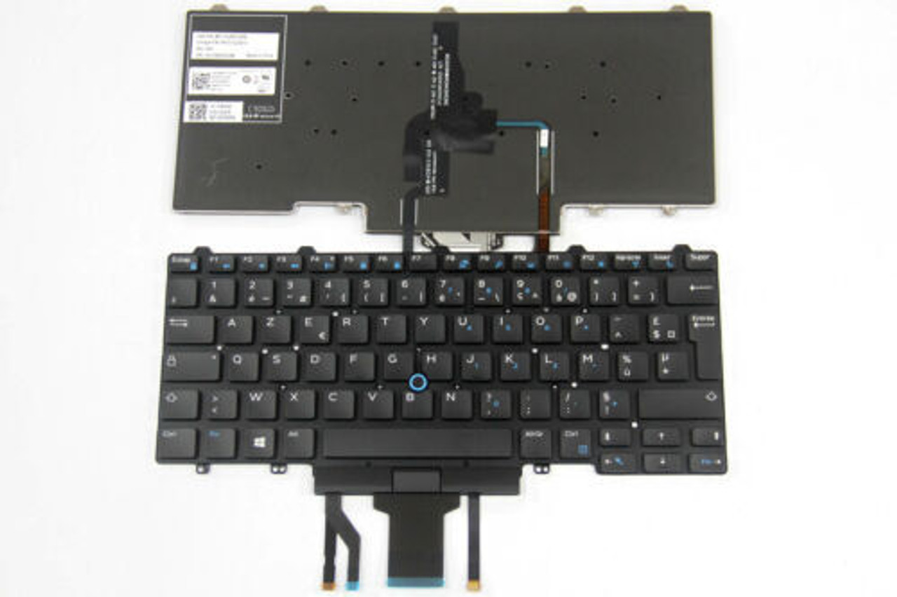 Dell Latitude E7450 E7470 Laptop Keyboard - WTYY8 - Replacement keyboard for Dell Latitude E7450 E7470 laptops