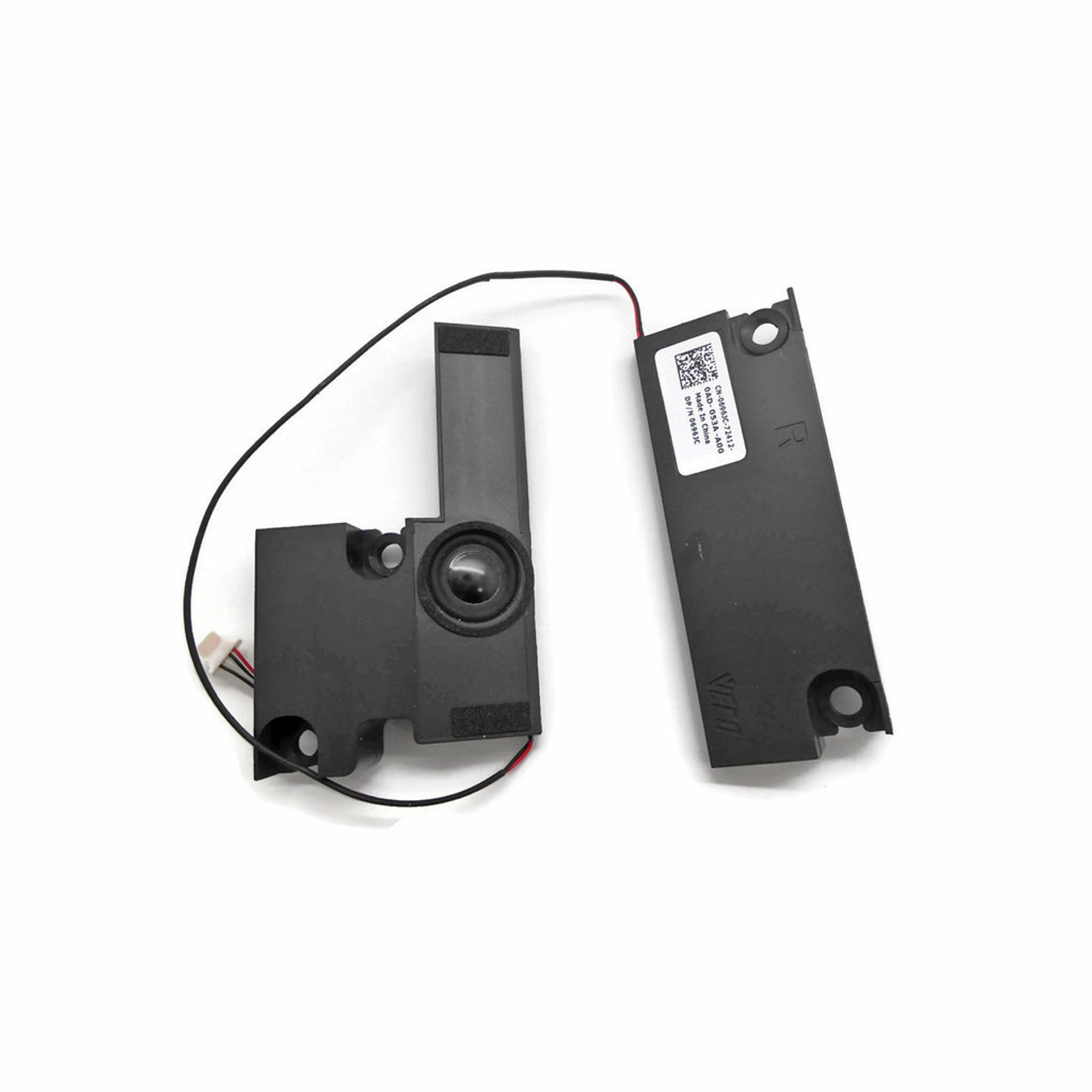 Dell Inspiron 17 N7010 Left & Right Laptop Speaker Set 4-Pin - Compatible with 696JC - Laptop Accessories