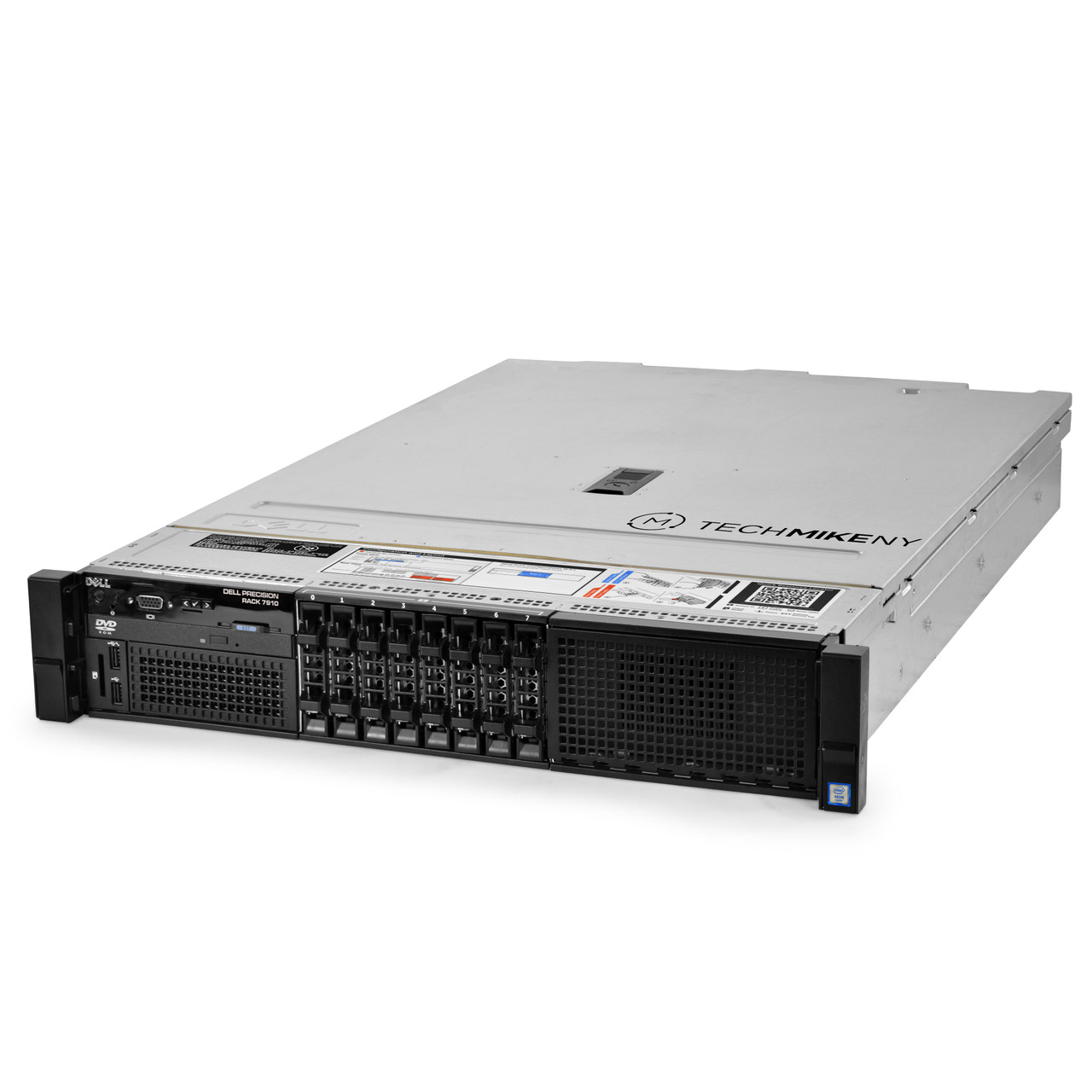 Dell PrecisionR7910 Rack Server 2x 2.40GHz 6-Core 16GB H330 2x 120GB SSD