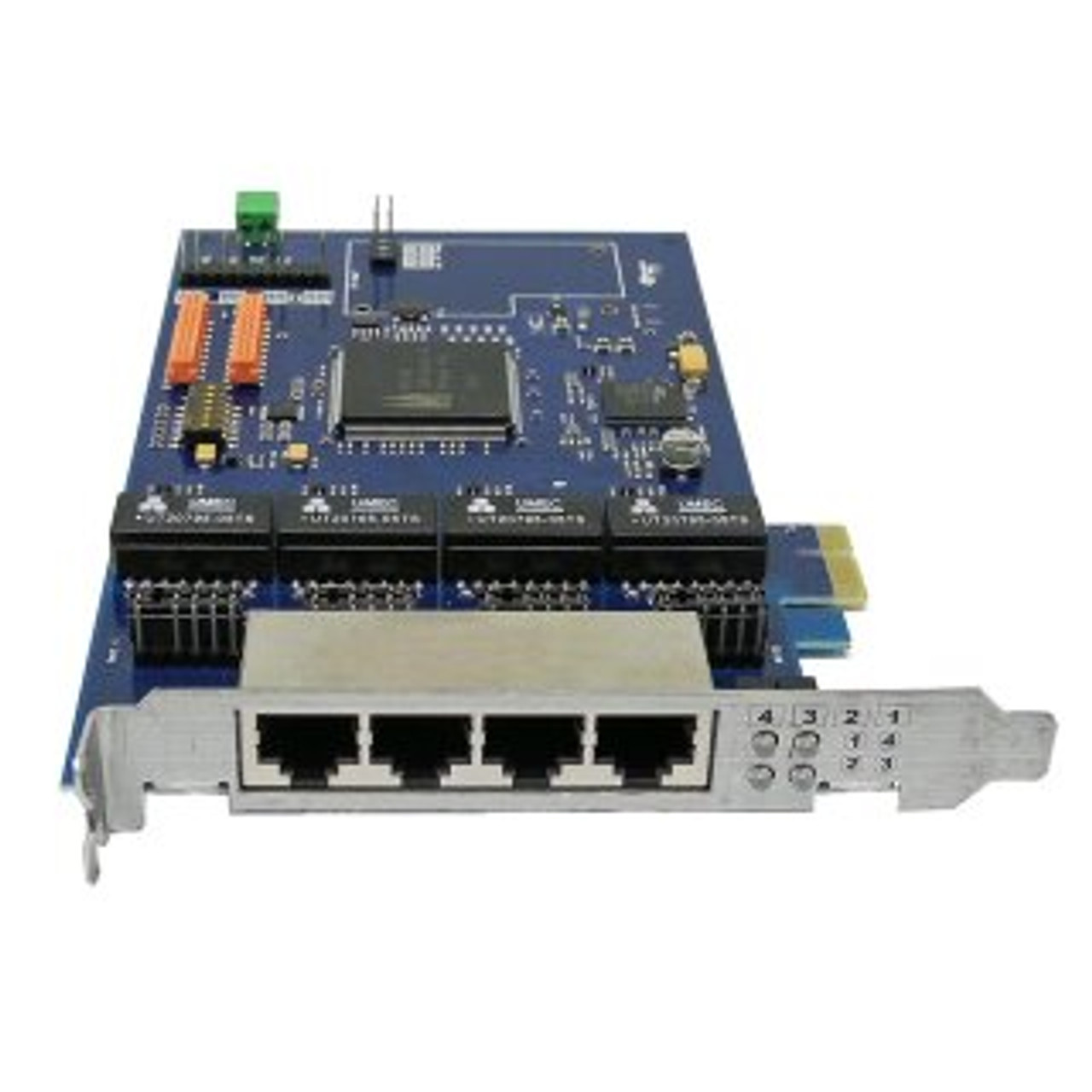 Digium 4 Port TDM PCIe Card for ProLiant DL360p Gen8 Servers - 4771A-X400M by Digium