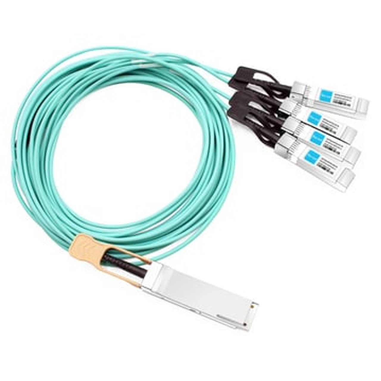 HP QSFP28 to 4x25Gb SFP28 15m Active Optical Cable for ProLiant DL360p Gen8 Servers