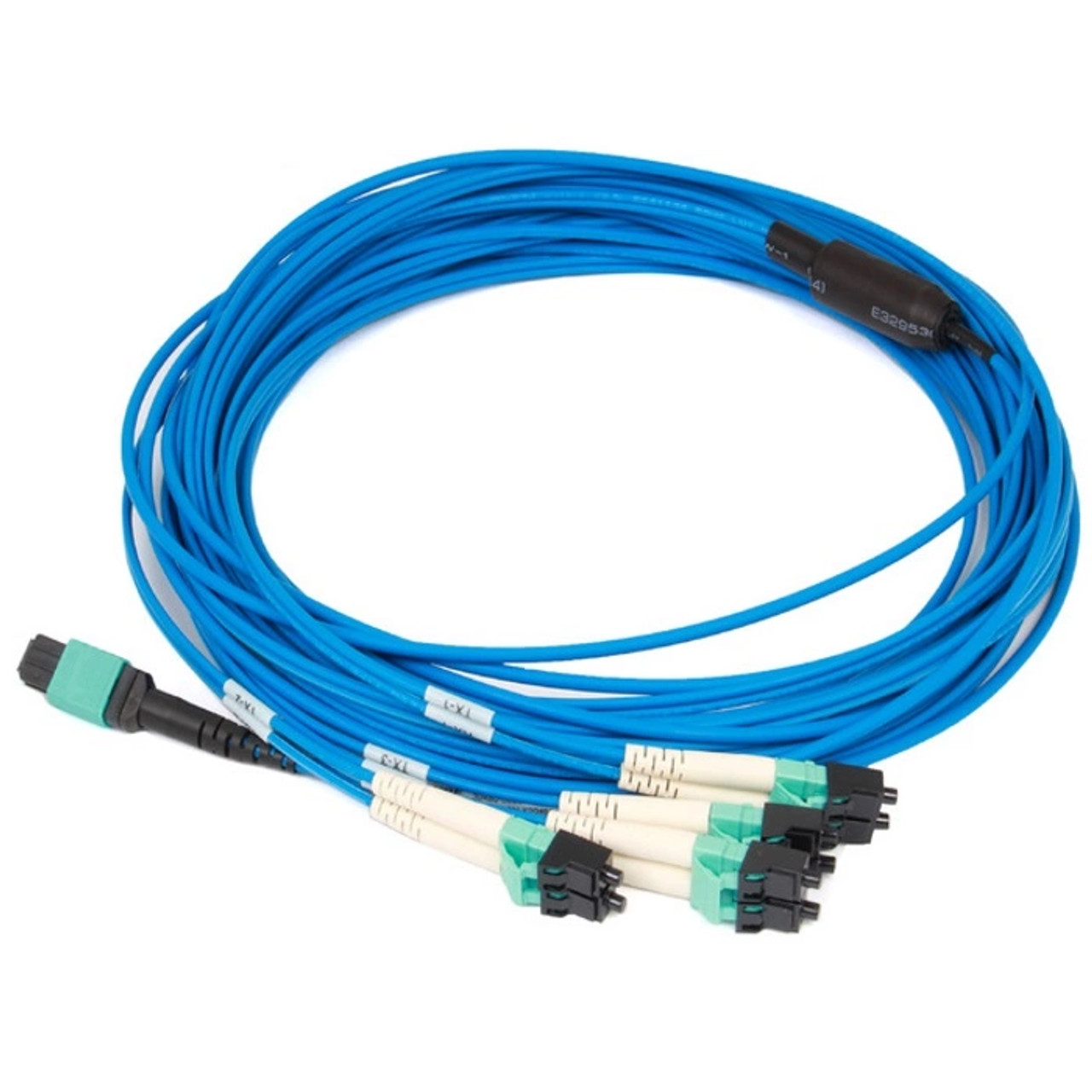 HP 800868-001 MPO to 4 x LC 15m Cable for Data Centers and Network Installations