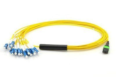 HP 24 Fiber MPO to 3x12 Fiber MPO Single-Mode Cable, 20m - Compatible with ProLiant DL360p Gen8 Servers