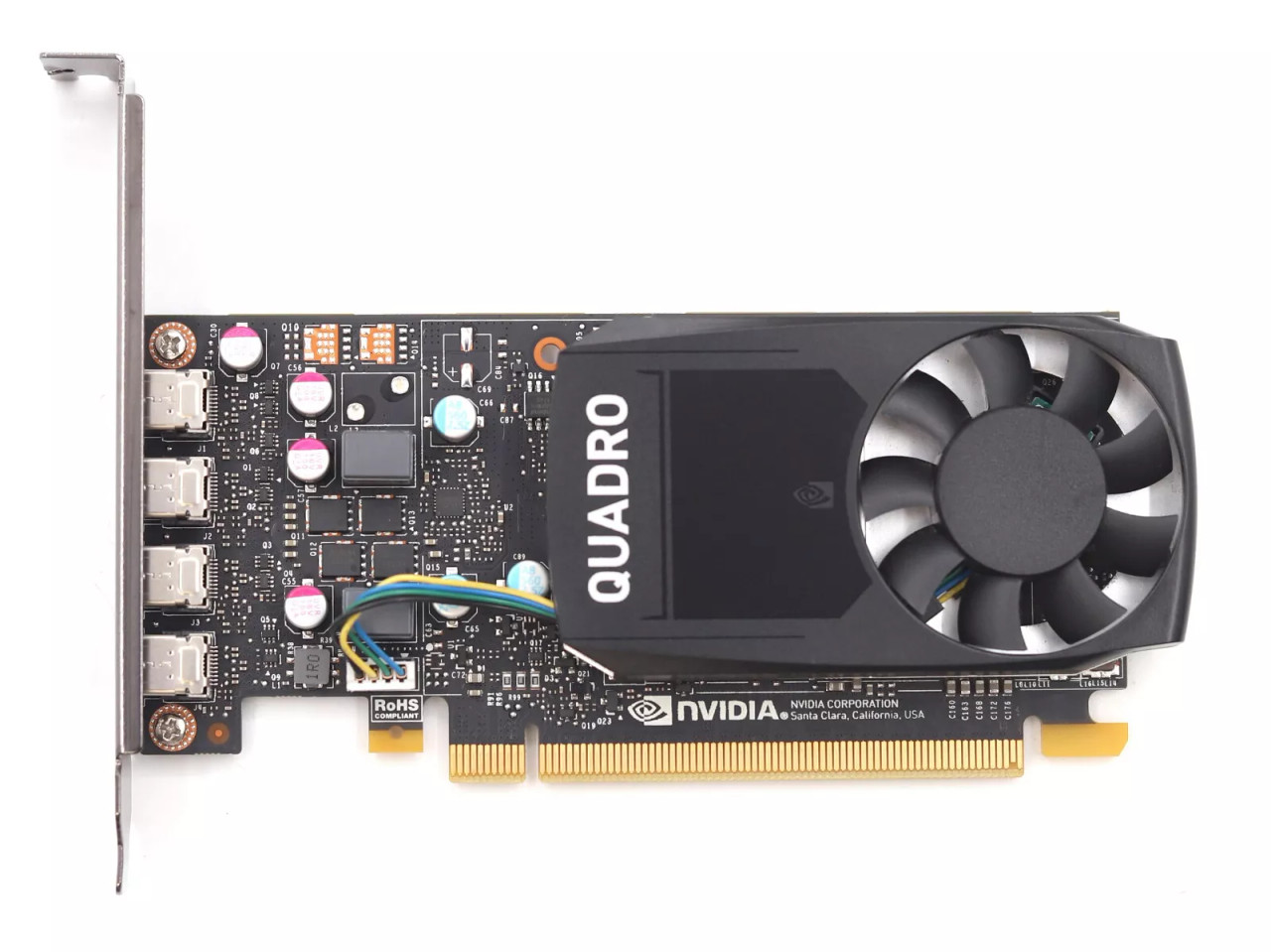 HP Nvidia Quadro P620 2GB GDDR5 PCIe Video Graphics Card compatible with ProLiant DL360p Gen8 servers