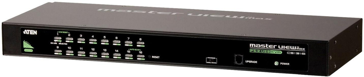 HP ATEN G2 Standard Series Analog KVM Switch CS1304 - 4-port rack-mountable switch for server management