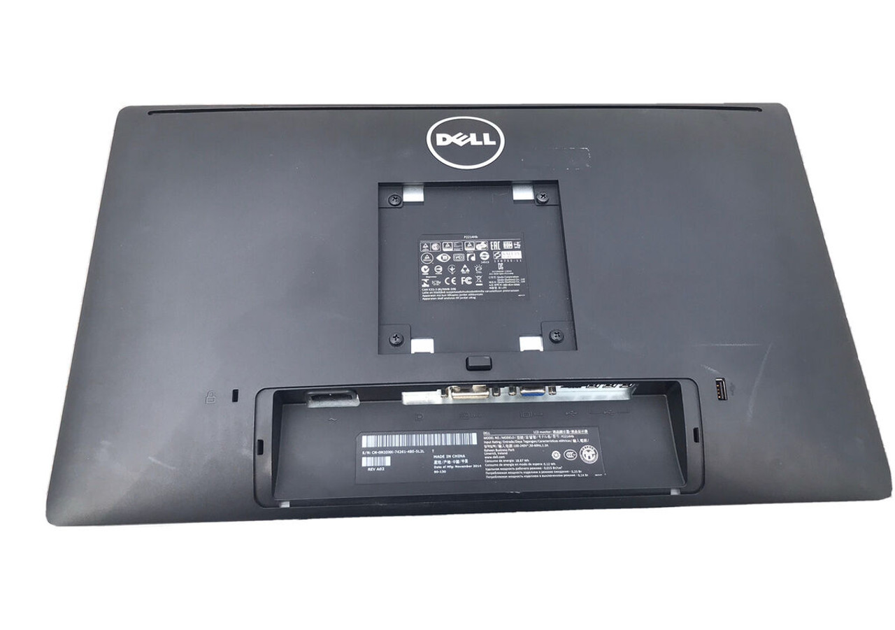 Dell Inspiron 20 3048 AIO LCD Back Cover 07M3Y3 - Replacement part for all-in-one desktop - Black plastic cover