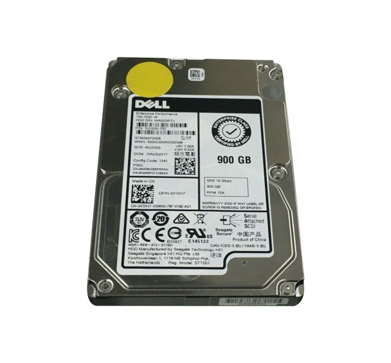 0FV504 |  DELL | 4TB 7200RPM SAS 6GB/S 64MB CACHE 3.5-INCH HARD DRIVE