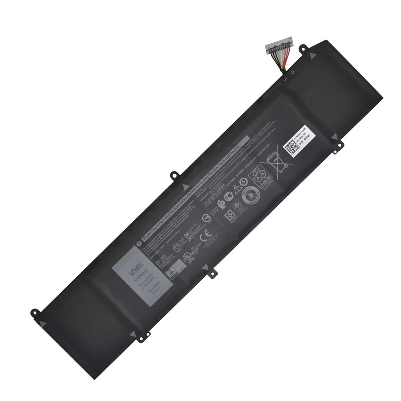 Dell Alienware X15 R1 R2 6 Cell Laptop Battery 11.4V 7250mAh - Compatible with 0DWVRR - For Gaming Laptops