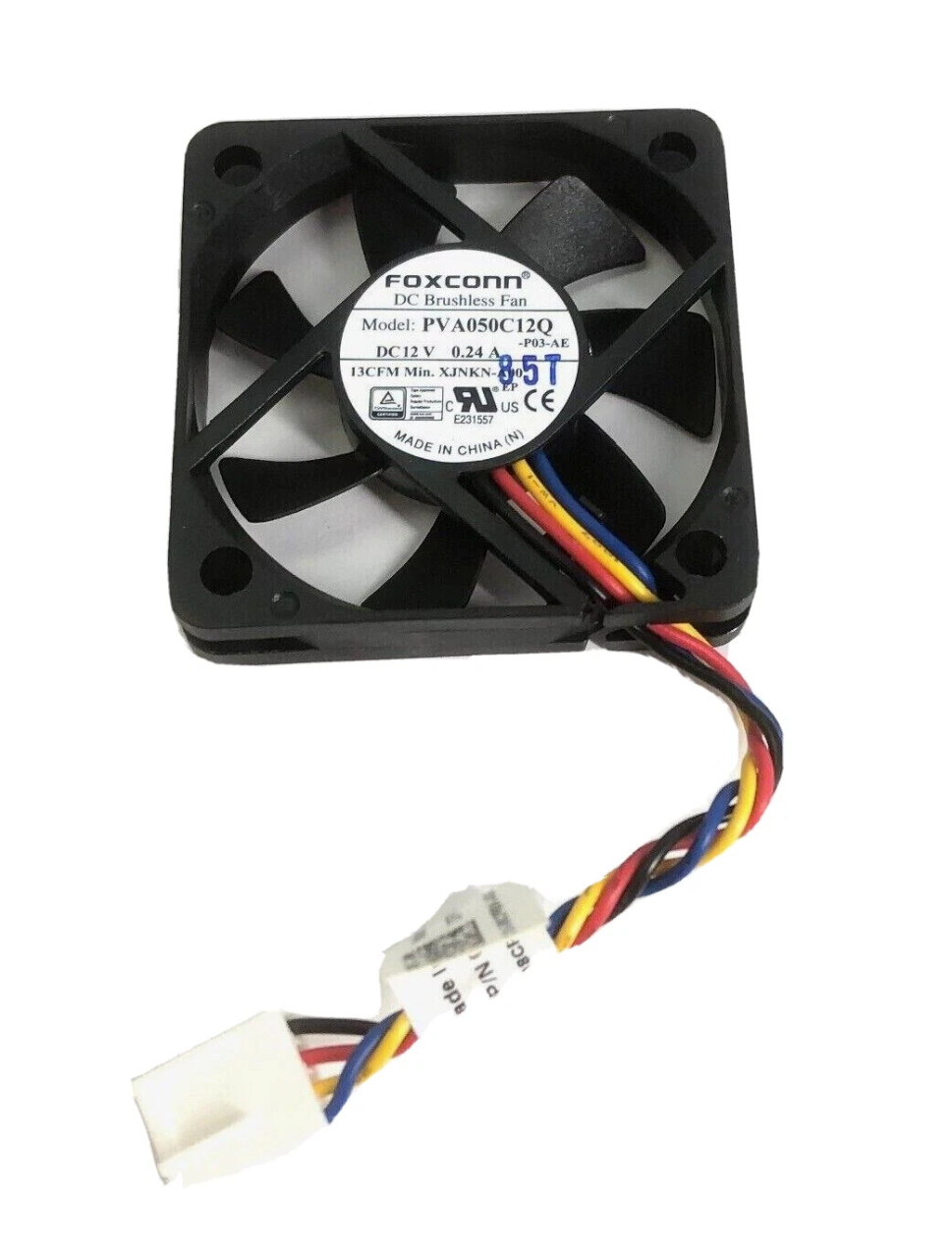 Dell 0XJNKN DC12V 0.24A 4-Pin Brushless Fan for Cooling Systems