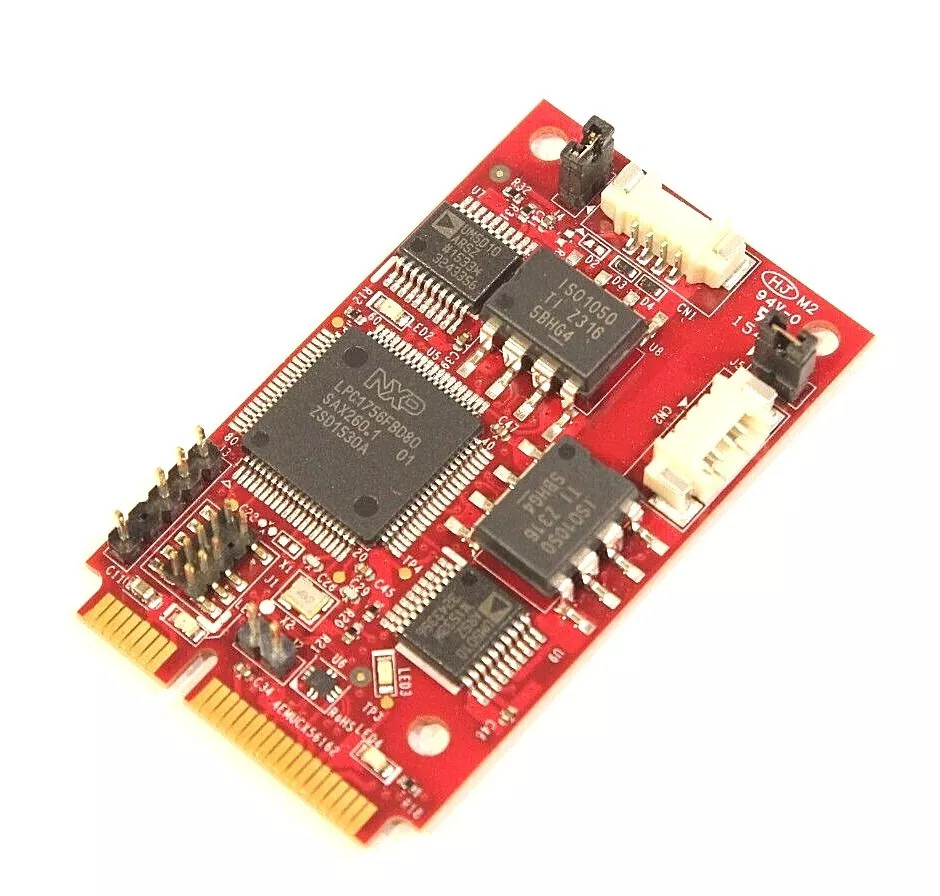 Dell 0N8V21 USB to Dual CANbus 2.0B Mini PCIe Card for Automotive Applications