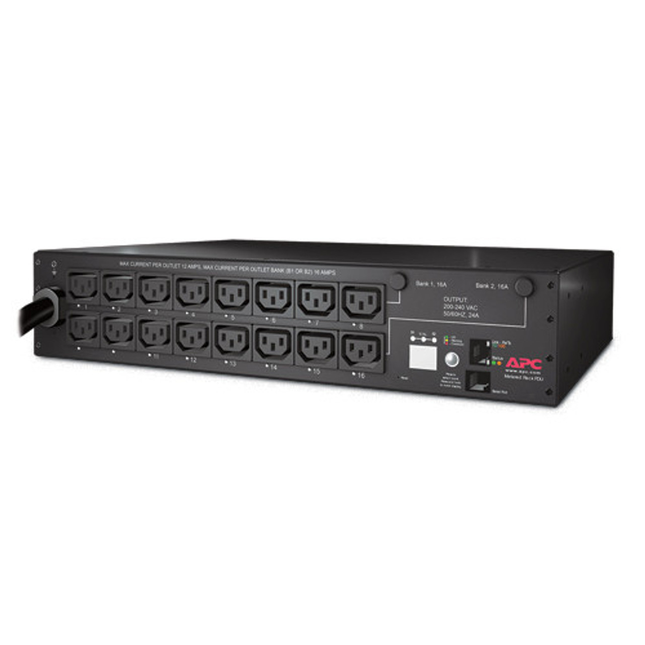 AP7911B | APC | power distribution unit (PDU) 16 AC outlet(s) 2U Black