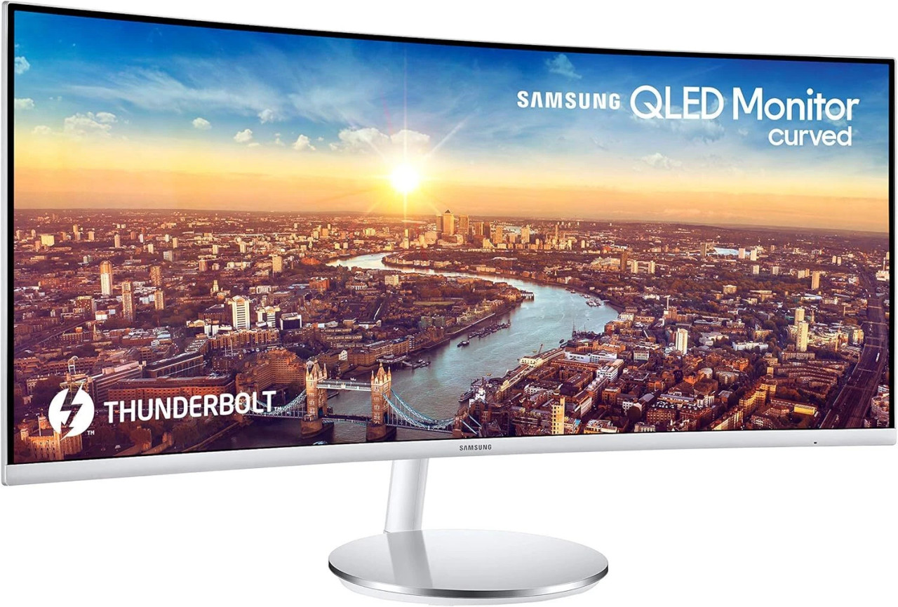 C34J791WTN | Samsung | 34-inch QHD Ultrawide Curved Monitor with Thunderbolt