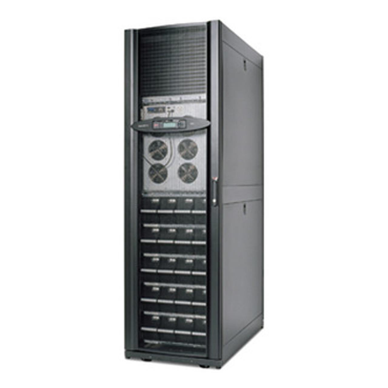 APC Smart-UPS VT rack mount 20kVA 480V in, 208V out, 5 batt mod for data center power backup, model SUVTR20KG5B5S.