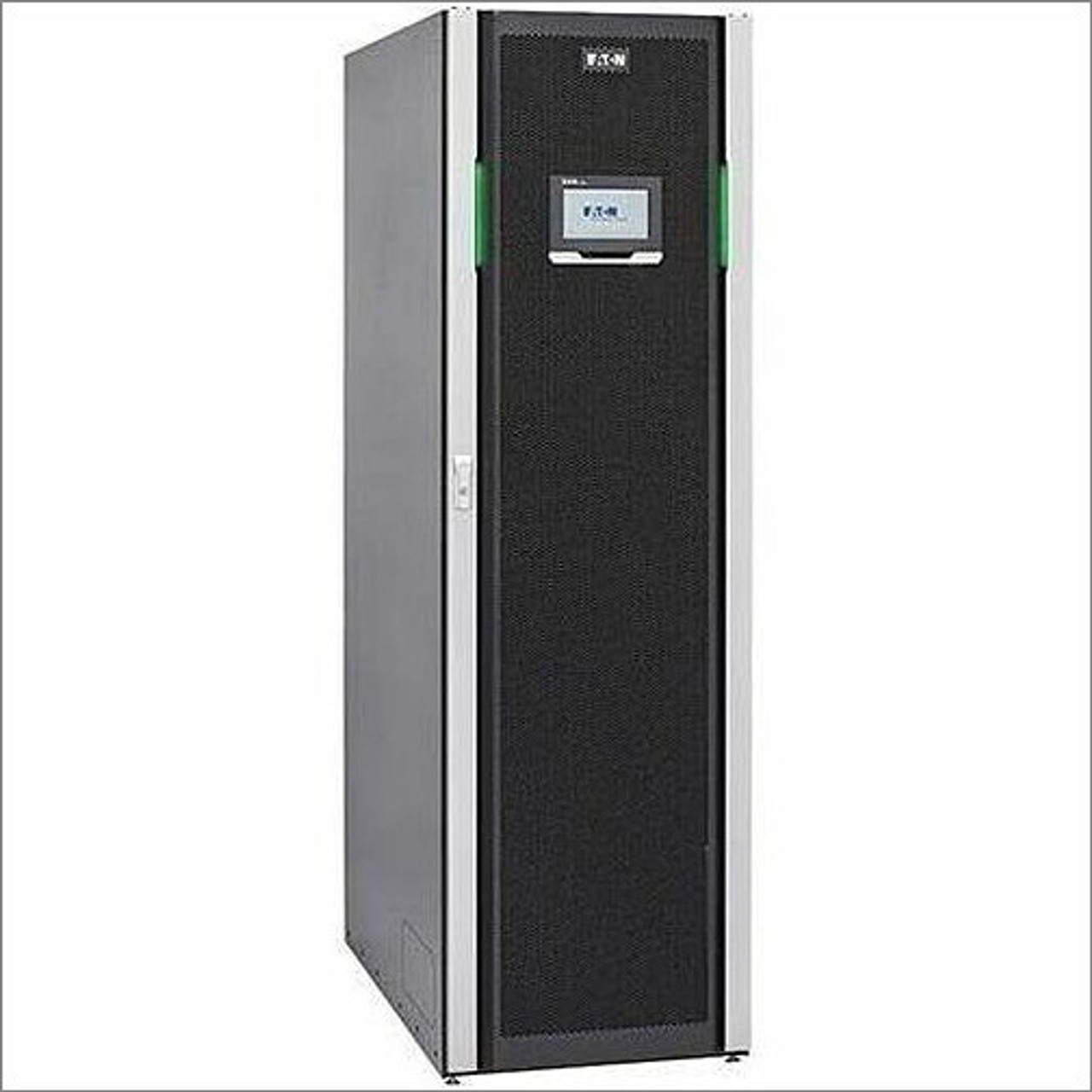 Eaton 93PM 60kVA 208V 3-phase modular tower frame, robust design for reliable power distribution.