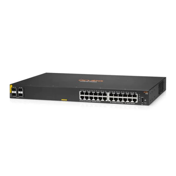 JL677AABA | Aruba| 6100 24G Class4 PoE 4SFP+ 370W Switch