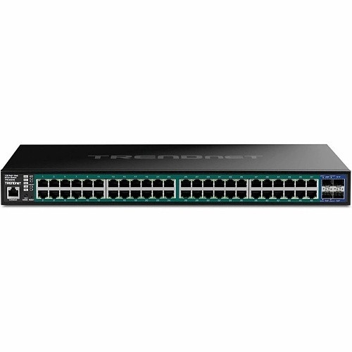 TPE3524S | TRENDnet| 52-Port Gigabit Web Smart PoE+ Switch