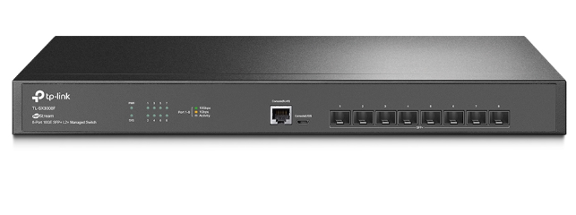 SX3008F | TP-Link| JetStream 8-Port 10GE SFP+ L2+ Managed Switch