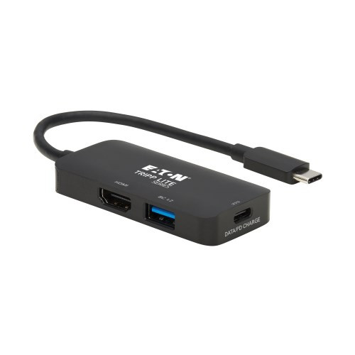 U44406NH4UBC2 | Tripp Lite| 4K HDMI USB-A USB C PD Charging Multiport Adapter