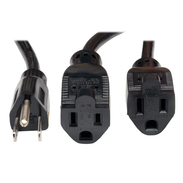 P024-18N-13A-2R | Tripp Lite | 19in Power Cord Extension Y Splitter Cable