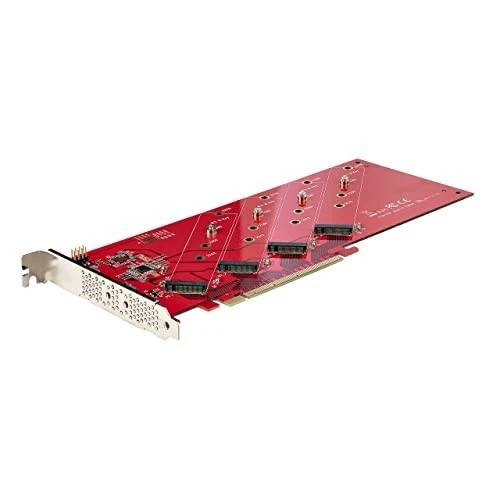 QUAD-M2-PCIE-CARD-B | StarTech | Quad M.2 PCIe Adapter Card
