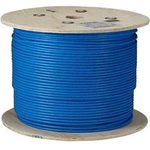 C6ABC50STRBL1000 | Black Box | 1000ft Cat6A Stranded UTP 650 MHz CM PVC Cable