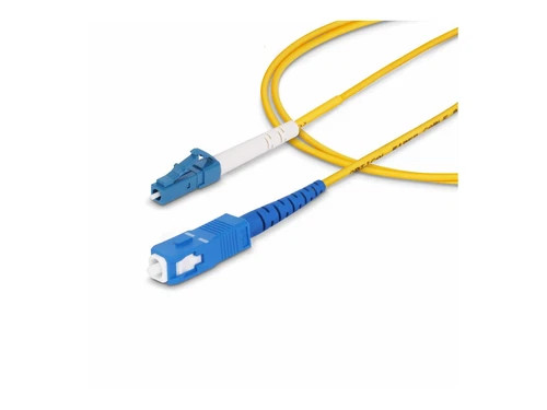 SPSMLCSC-OS2-2M | StarTech | 2m 6.6ft LC to SC UPC OS2 Single Mode Simplex Fiber Optic Cable