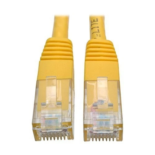 N200-025-YW | Tripp Lite | 25ft Cat6 Gigabit Molded Patch Cable