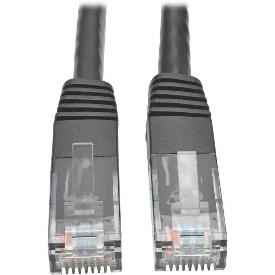 N200100BK | Tripp Lite | 100' Cat6 Gigabit Molded UTP Patch Cable