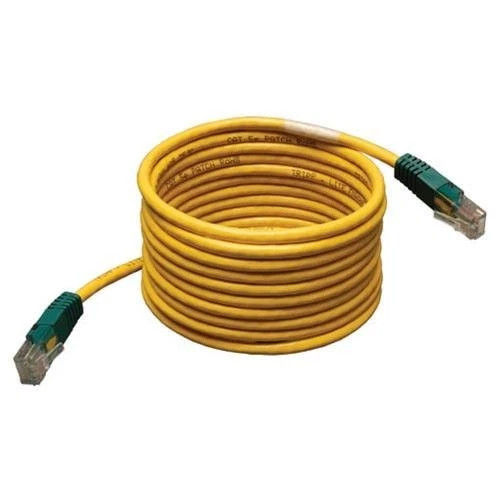 N010010YW | Tripp Lite | Cat5e 350MHz Molded Cross-over Patch Cable
