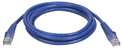 TRPN001007BL | Tripp Lite | 7ft Cat5e Cat5 Snagless Molded Patch Cable