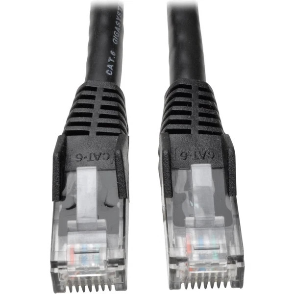 N201-008-BK | Tripp Lite | Cat6 Gigabit Ethernet Snagless Molded Patch Cable