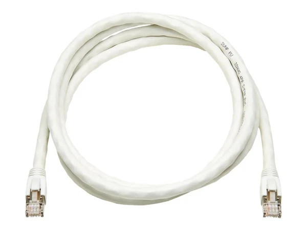 N272-F07-WH | Tripp Lite | Cat8 40G Snagless SSTP Ethernet Cable RJ45 PoE White