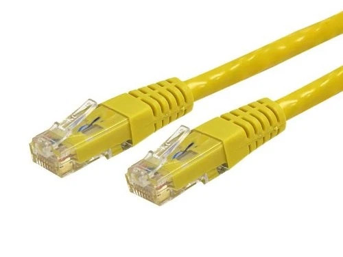C6PATCH3YL | StarTech | 3ft CAT6 Yellow CAT 6 Gigabit Ethernet Ethernet Cable