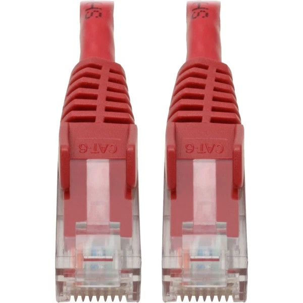 N201-06N-RD | Tripp Lite | Cat6 GbE Gigabit Ethernet Snagless Molded Patch Cable