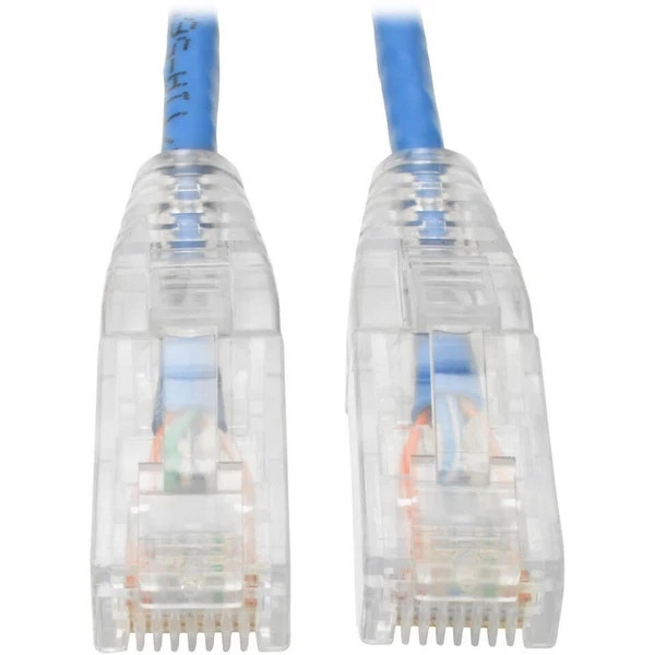 N201-S10-BL | Tripp Lite | Cat6 UTP RJ45 Gigabit Snagless Molded Slim Patch Cable