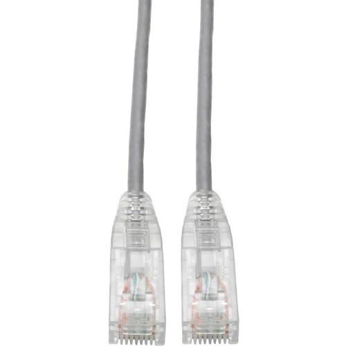 N201-S6N-GY | Tripp Lite | Cat6 UTP RJ45 Gigabit Snagless Molded Slim Patch Cable