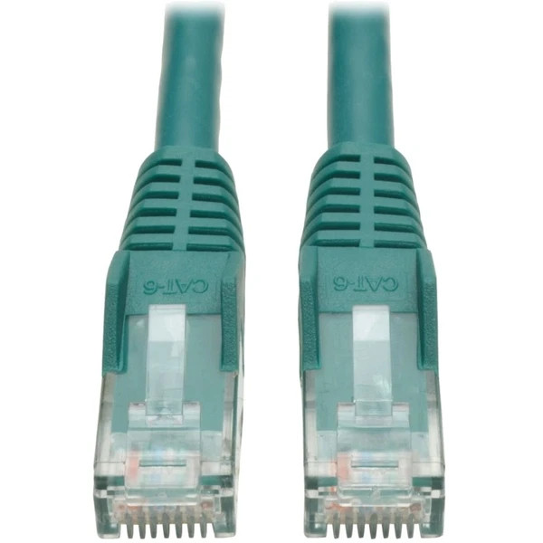 N201-004-GN | Tripp Lite | Cat6 GbE Snagless Molded Patch Cable UTP Green RJ45 4ft 4'