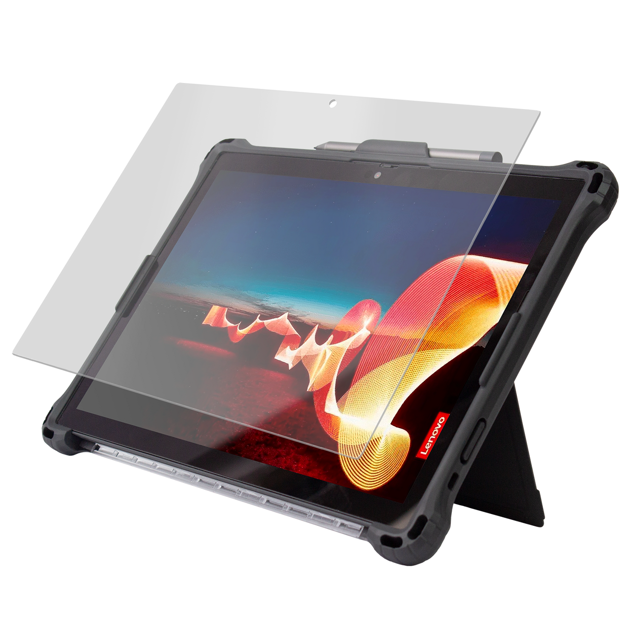 INF-SG-LEN-X12G4 | InfoCase | Anti-microbialtempered Glass Screen Protector