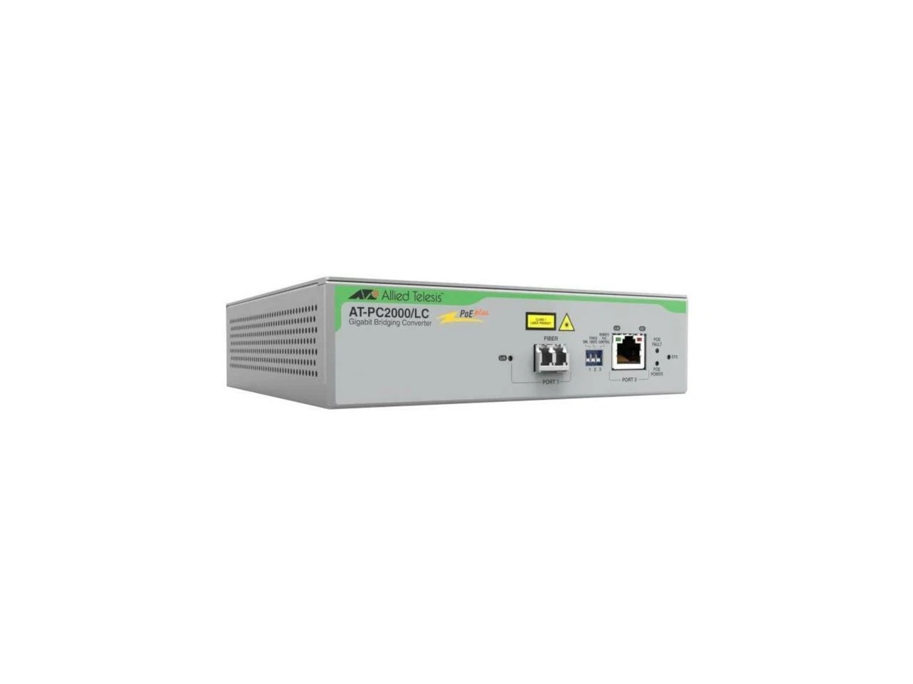 AT-PC2000/LC-960 | Allied Telesis | TAA 1Gb Poe+ Media Converter Lc Connect