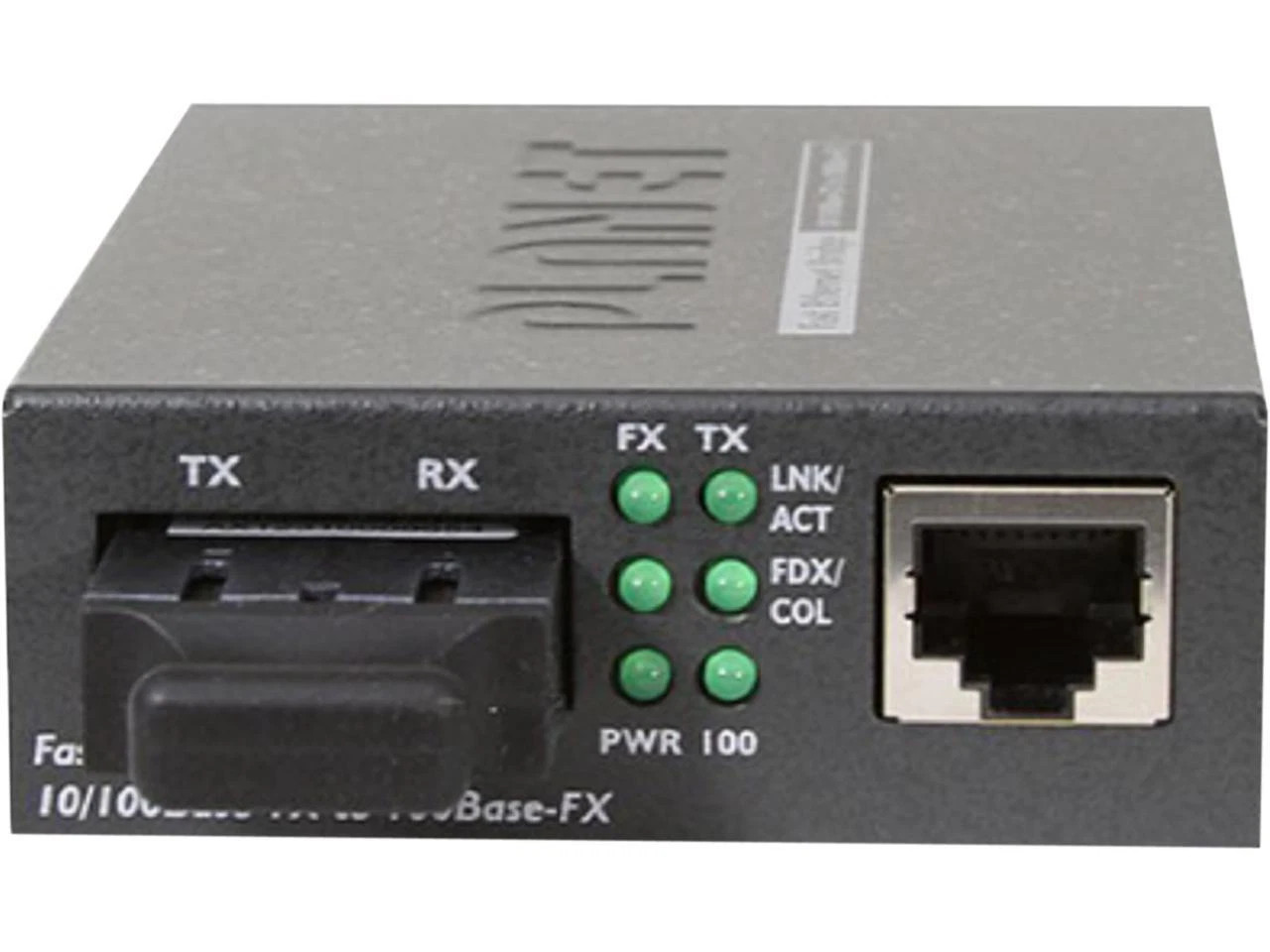 FT-802S15 | Planet | 10/100TX100Base-FX Fiber Media Converter SM SC 15 km LFP