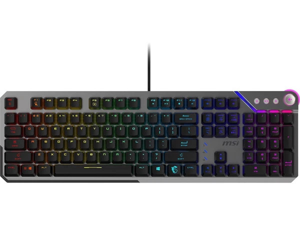 STRIKE600SILENTUS | MSI | Strike 600 RGB Mechanical Gaming KeyboardSilent Switches