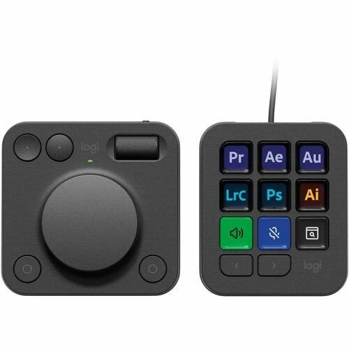 920-012660 | Logitech | MX Creative Console Programmable Keypad 9 Customizable LCD Keys